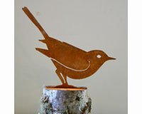 Brown Thrasher Bird Silhouette