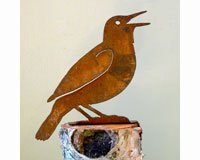 Meadowlark Bird Silhouette