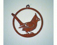 Cardinal Ornament 1