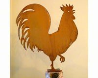 Rooster Large Bird Silhouette
