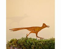 Roadrunner Stake Bird Silhouette