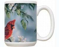 Springtime Jewel Cardinal 15 oz Mug
