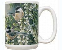 Springtime Jewel Chickadee 15 oz Mug