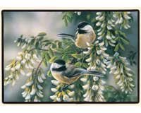 Chickadees Doormat