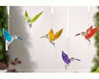 Hanging Acrylic Hummingbird Decor