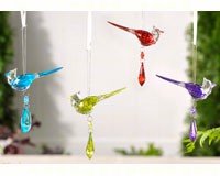 Hanging Acrylic Bird and Bead