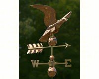 Smithsonian Eagle Weathervane Polished Copper + FRT