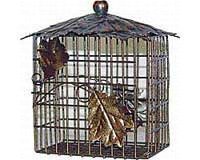 Decorative Leaf Double Suet Basket