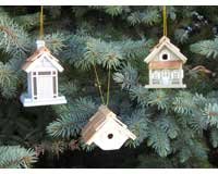 Mixed Birding Ornament Asst 2 (Yellow-Green-Blue)