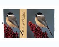 Mug 14 oz Blk Capped Chickadee