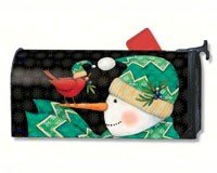 Chevron Snowman Mailwrap