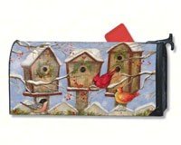 Christmas Birdhouse Mailwrap