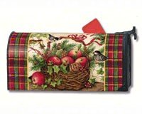 Winter Basket Mailwrap