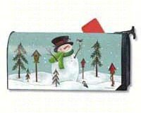 Woodland Snowman MailWrap