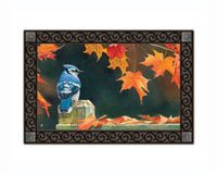 Autumn Blue Jay Mat Mate