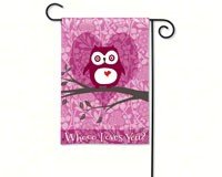 Who Loves You? Garden Flag