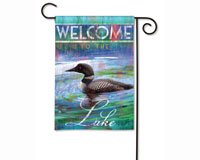 Loon Lake Garden Flag