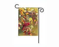 Cardinal Afternoon Garden Flag