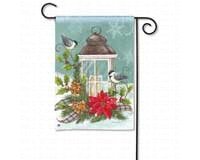 Christmas Lantern Garden Flag