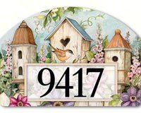Cottage Birdhouse Yard Design