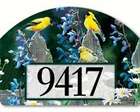 Finch Fencepost Yard Design