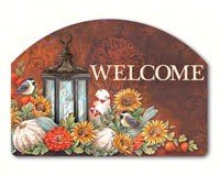 Fall Lantern Yard Design