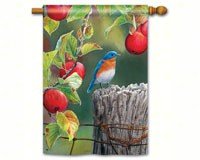 Orchard Bluebird Standard Flag