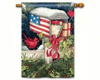 Christmas Cards Standard Flag