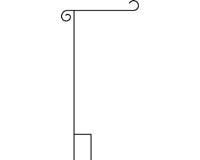 Garden Flag Stand