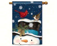 Winter is Here Standard Flag