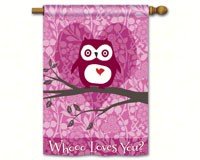 Who Loves You? Double Sided Standard Flag