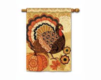 Turkey Time Std Flag