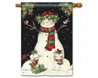 Holly Days Standard Flag