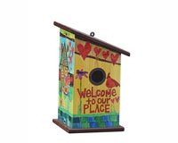 Welcome to Our Place Birdhouse