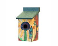 Sunflower Birdhouse 1