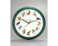 Audubon Singing Clock 8 in Green