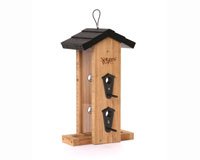 Bamboo Vertical Straight Feeder