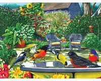 Bird Bath 500 piece Puzzle