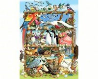 Birds of the World Family 400 piece Puzzle