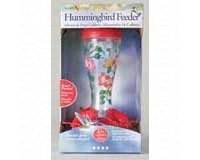 Hummingbird Feeder â€“ Hand Painted â€“ 10 oz. Glass