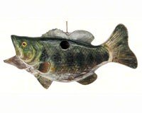 Leaping Bass Birdhouse