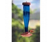 Hummingbird Feeder â€“ Lantern â€“ Cobalt Blue