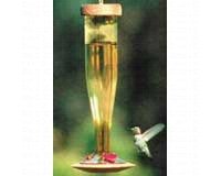 Hummingbird Feeder â€“ Lantern â€“ Gold Color