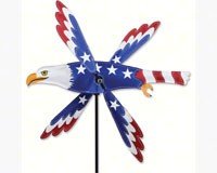 Patriotic Eagle Whirligig