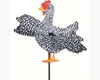 Black & White Chicken Whirligi
