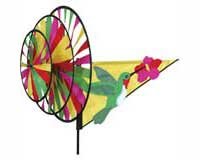 Hummingbird Triple Wind Spinner
