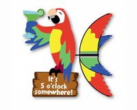 Island Parrot Spinner 20 inch