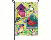 Home for the Birds Garden Flag