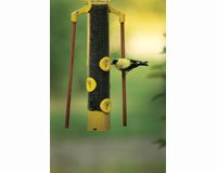 18 inch Finch Feeder with Dowels (Yellow)