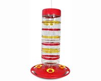 Hummingbird Feeder â€“ Rings  â€“ Painted Glass